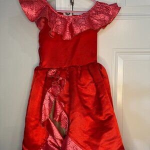Disney Store Elena of Avalor Costume Dress – Size 4 – Excellent Condition